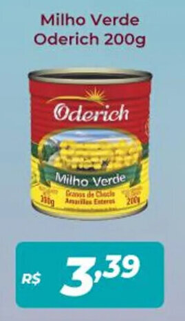 Milho Verde Oderich 200g