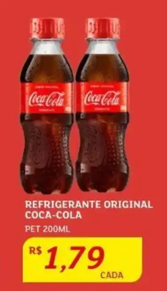 Assaí Atacadista REFRIGERANTE ORIGINAL COCA-COLA PET 200ML oferta