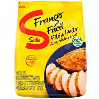 Casa do Sabão Frango facil sadia f.peito alho/ceb/erv 700g oferta