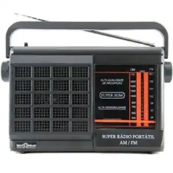 Rádio motobrás rm-pft22ac 2 faixas am fm
