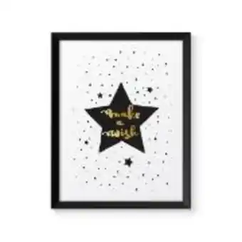 Ferreira Costa Quadro decorativo em canvas 60x44 cm estrela - bianchini  oferta