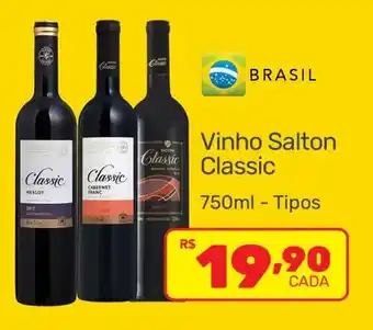 Vinho Salton Classic Classic 750ml - Tipos