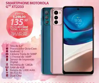 SMARTPHONE MOTOROLA G42 XT2233