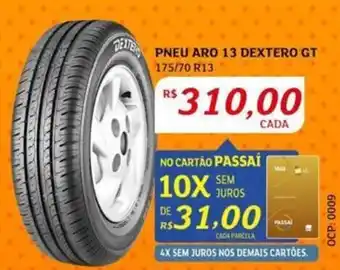 Assaí Atacadista PNEU ARO 13 DEXTERO GT 175/70 R13 oferta