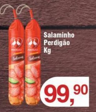 Royal Supermercados Salaminho Perdigão Kg oferta