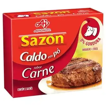 Kanguru Supermercado Caldo em pó carne sazón 32,5g oferta