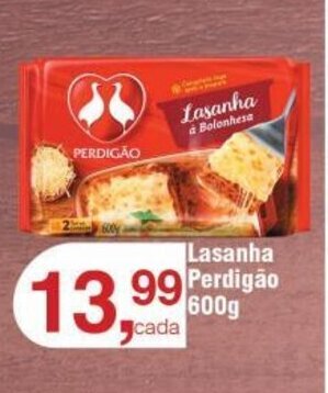 Royal Supermercados Lasanha Perdigão 600g oferta