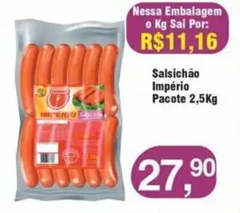 Salsichão Império Pacote 2,5Kg