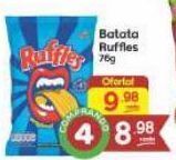 Batata ruffles 76g