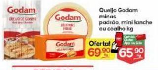 Queijo godam minas padrão, mini lanche ou coalho kg