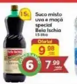 Suco misto uva e maça speciale bela ischia 1,5l