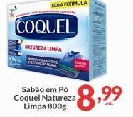 Sabão em pó coquel natureza limpa 800g