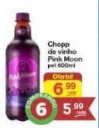 Supermercados Princesa Chopp de vinho pink moon 600ml oferta
