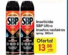 Inseticida sbp ultra insetos rasteiros spray 360ml