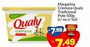 Margarina cremosa qualy tradicional pote 500g