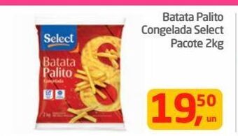 Tenda Atacado Batata palito congelada select pacote 2kg oferta