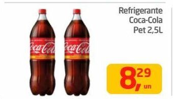 Tenda Atacado Refrigerante coca-cola pet 2,5l oferta