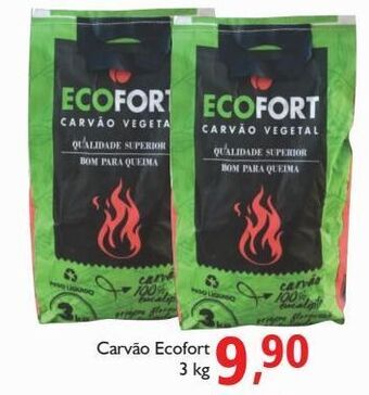 Carvão ecofort 3kg
