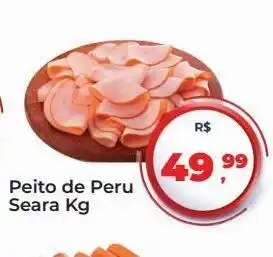 Tonin Superatacado Peito de peru seara kg oferta