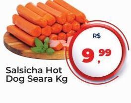 Tonin Superatacado Salsicha hot dog seara kg oferta