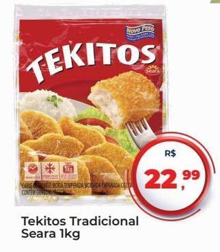 Tonin Superatacado Tekitos tradicional seara 1kg oferta