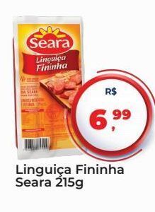 Tonin Superatacado Linguiça fininha seara 215g oferta