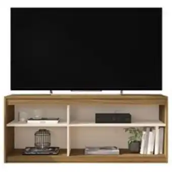 Novo Mundo Bancada rack para tv até 55 polegadas arizona marrom caemmun oferta