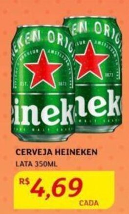 Assaí Atacadista CERVEJA HEINEKEN LATA 350ML oferta