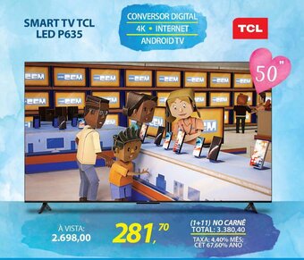 SMART TV TCL LED P635
