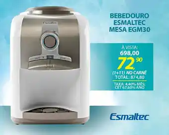 Lojas Cem BEBEDOURO ESMALTEC MESA EGM30 oferta