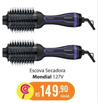 Comercial Esperança Escova Secadora Mondial 127V oferta