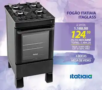 Lojas Cem FOGÃO ITATIAIA ITAGLASS oferta