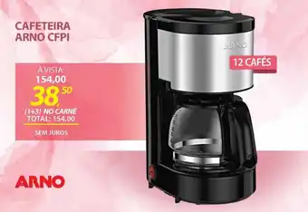 Lojas Cem CAFETEIRA ARNO CFPI oferta