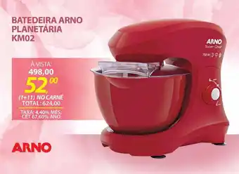 Lojas Cem BATEDEIRA ARNO PLANETÁRIA KM02 oferta