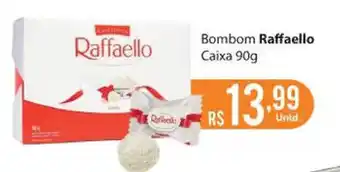 Comercial Esperança Bombom Raffaello Caixa 90g oferta