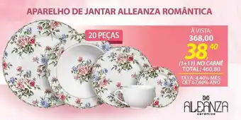 APARELHO DE JANTAR ALLEANZA ROMÂNTICA