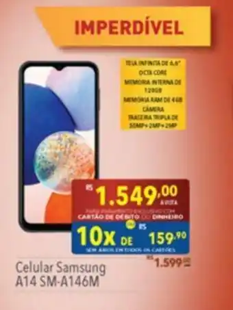 Supermercados Condor Celular Samsung A14 SM-A146M oferta