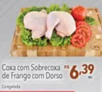 Supermercados Condor Coxa com Sobrecoxa de Frango com Dorso oferta