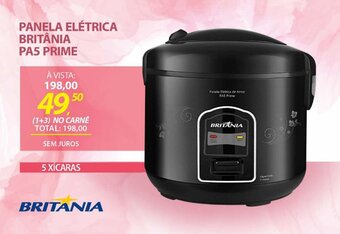 Lojas Cem PANELA ELÉTRICA BRITÂNIA PA5 PRIME oferta