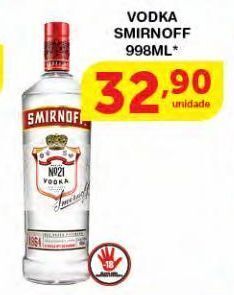 Vodka smirnoff 998ml