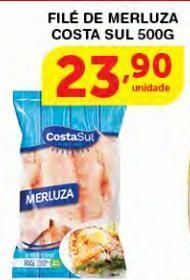 Roldão Filé de merluza costa sul 500g oferta