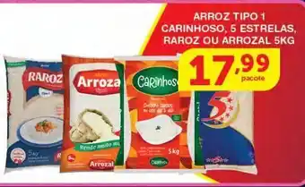 Roldão Arroz carinhoso, 5 estrelas, raroz ou arrozal 5kg oferta
