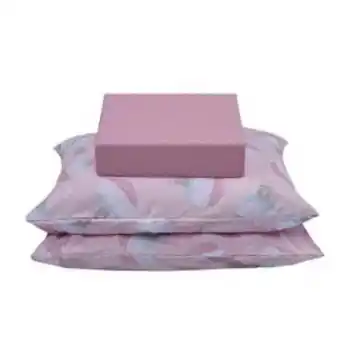 Lojas Havan Jogo de lençol bebê 100% algodão havan baby 3 pçs - fofi ursa rosa oferta