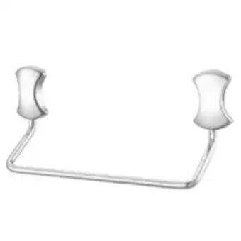 Toalheiro linear cromado meber 501 clic si