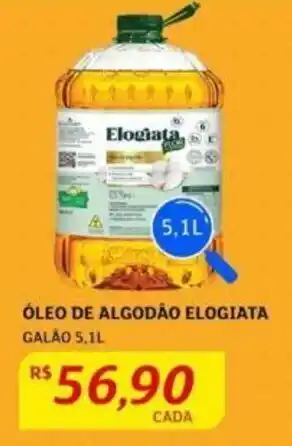 ÓLEO DE ALGODÃO ELOGIATA GALÁO 5,1L