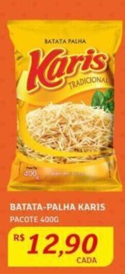 Assaí Atacadista BATATA-PALHA KARIS PACOTE 400G oferta