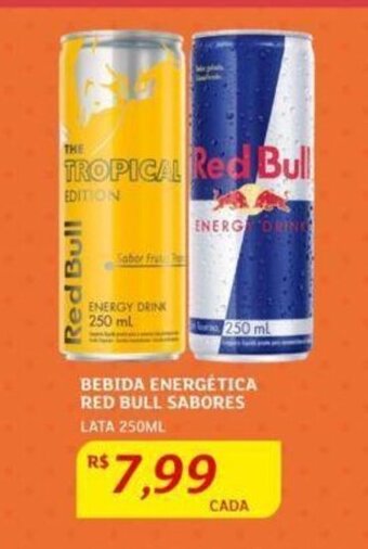 Assaí Atacadista BEBIDA ENERGÉTICA RED BULL SABORES LATA 250ML oferta