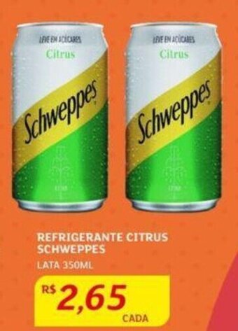 Assaí Atacadista REFRIGERANTE CITRUS SCHWEPPES LATA 350ML oferta
