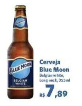Sam's Club Cerveja Blue Moon Belgian white, Long neck, 355ml oferta