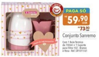 Supermercados Condor Conjunto Sanremo oferta